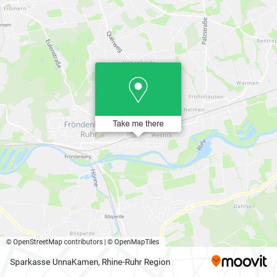 Sparkasse UnnaKamen map