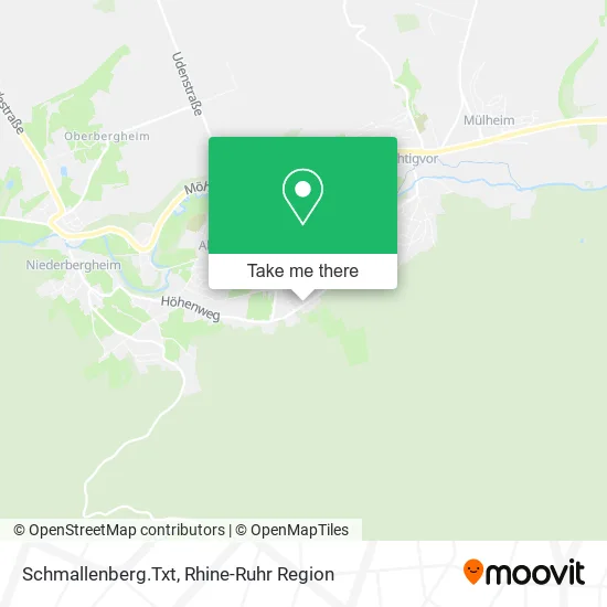 Карта Schmallenberg.Txt