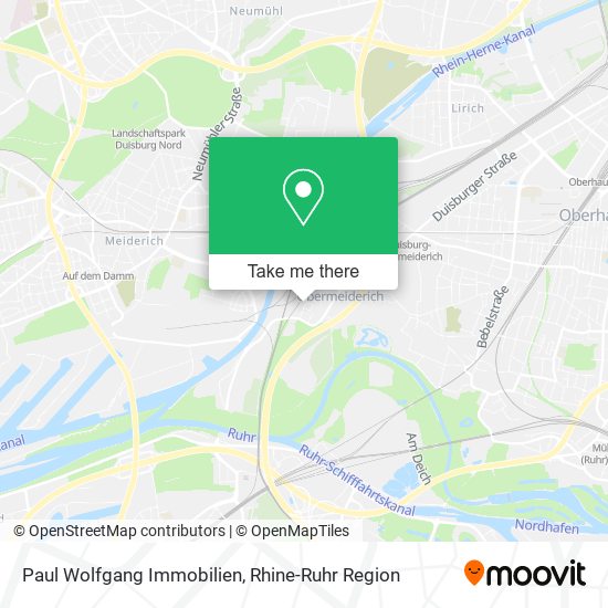 Paul Wolfgang Immobilien map