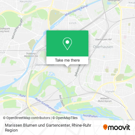 Карта Marissen Blumen und Gartencenter