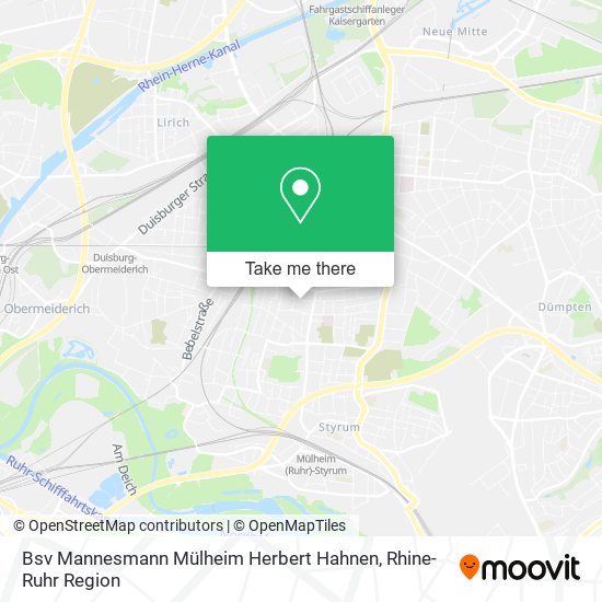 Bsv Mannesmann Mülheim Herbert Hahnen map