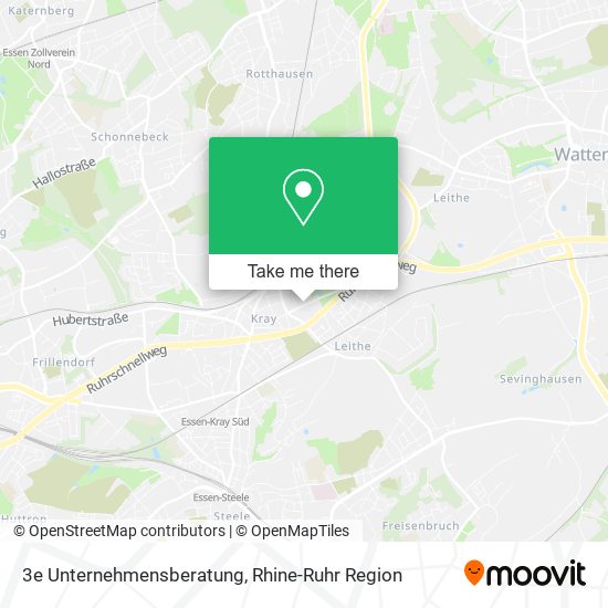 3e Unternehmensberatung map