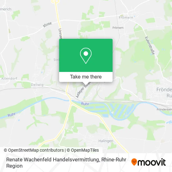 Карта Renate Wachenfeld Handelsvermittlung