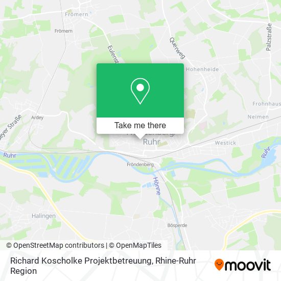 Richard Koscholke Projektbetreuung map