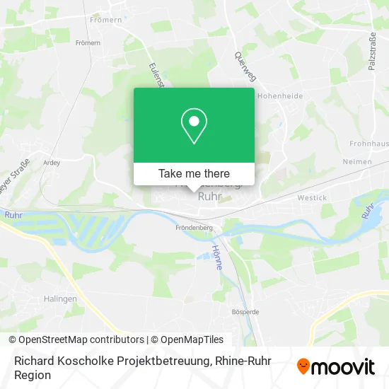 Карта Richard Koscholke Projektbetreuung