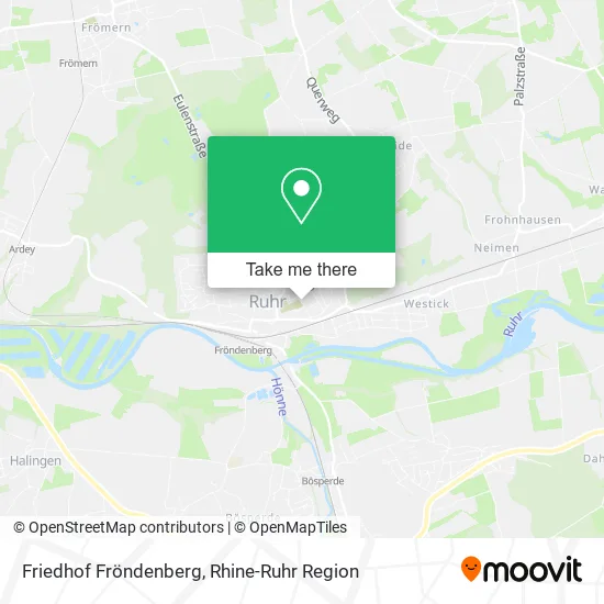 Карта Friedhof Fröndenberg