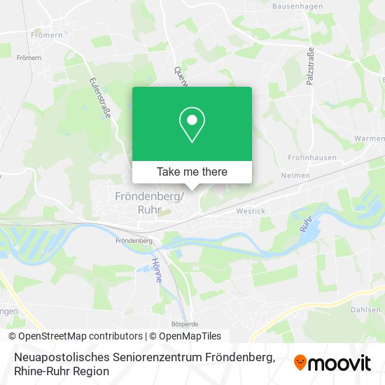 Neuapostolisches Seniorenzentrum Fröndenberg map