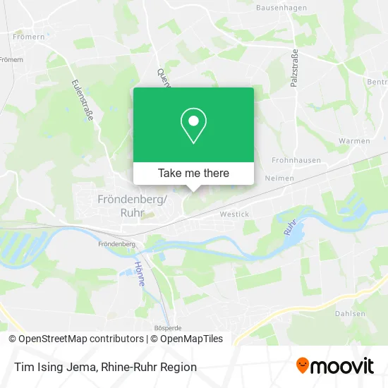 Карта Tim Ising Jema