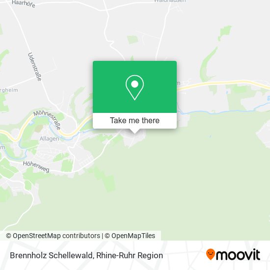 Brennholz Schellewald map