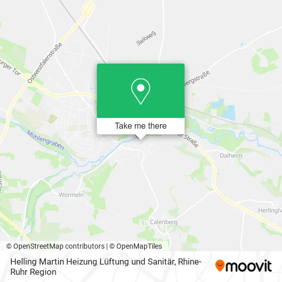 Карта Helling Martin Heizung Lüftung und Sanitär