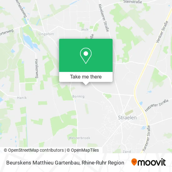 Карта Beurskens Matthieu Gartenbau