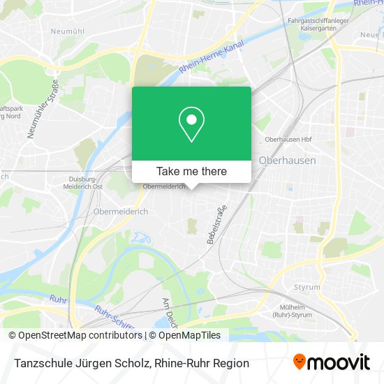 Tanzschule Jürgen Scholz map