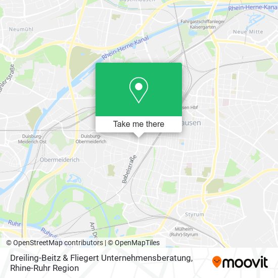 Dreiling-Beitz & Fliegert Unternehmensberatung map