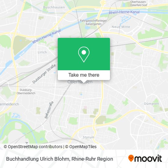 Buchhandlung Ulrich Blohm map