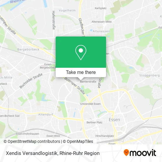 Карта Xendis Versandlogistik