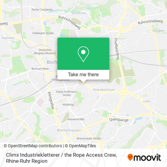 Climx Industriekletterer / the Rope Access Crew map