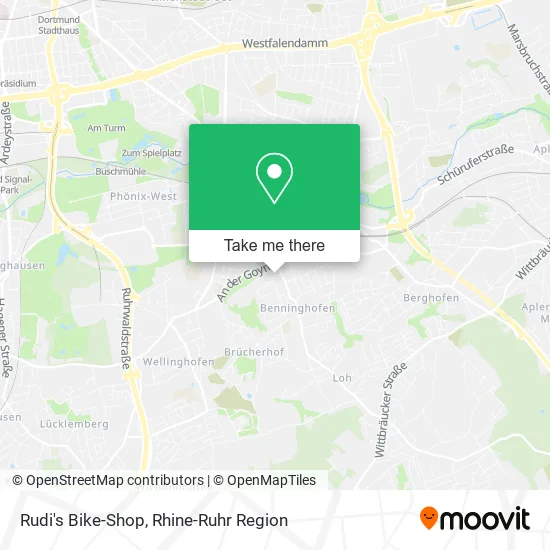 Карта Rudi's Bike-Shop