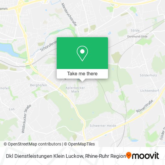 Dkl Dienstleistungen Klein Luckow map