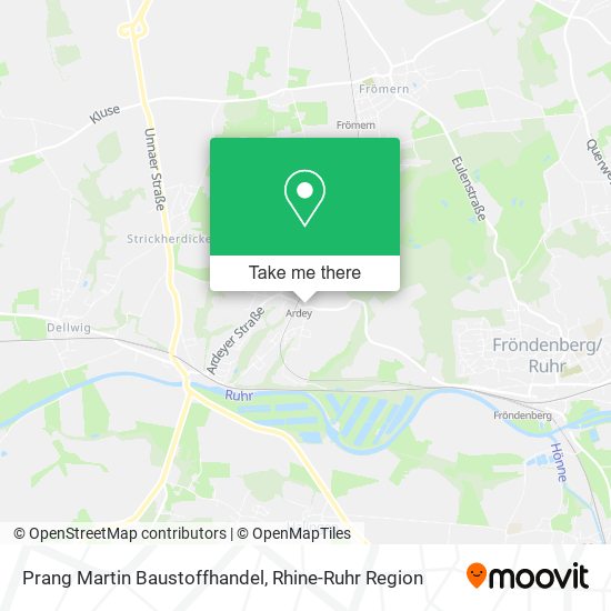 Prang Martin Baustoffhandel map