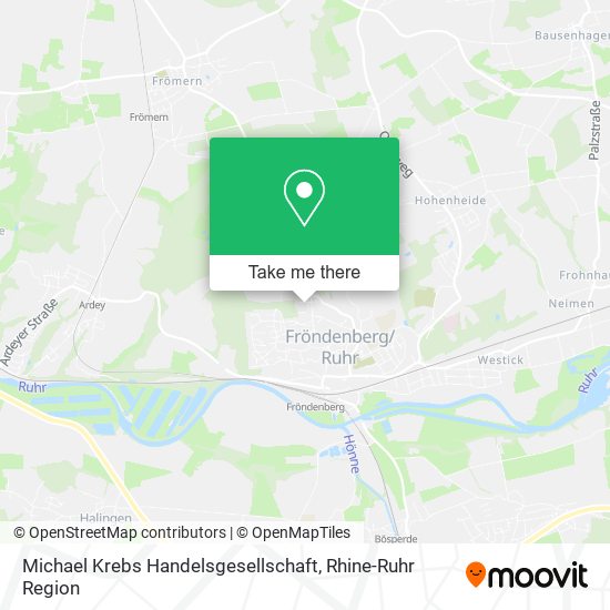 Michael Krebs Handelsgesellschaft map