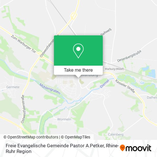 Карта Freie Evangelische Gemeinde Pastor A.Petker