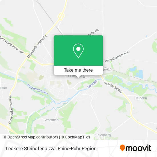 Карта Leckere Steinofenpizza