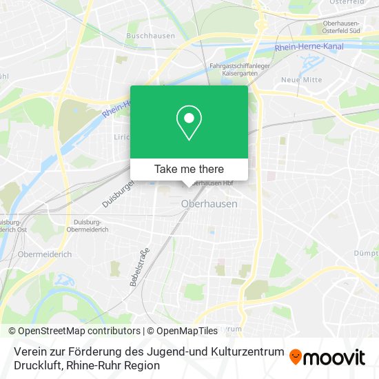 Verein zur Förderung des Jugend-und Kulturzentrum Druckluft map