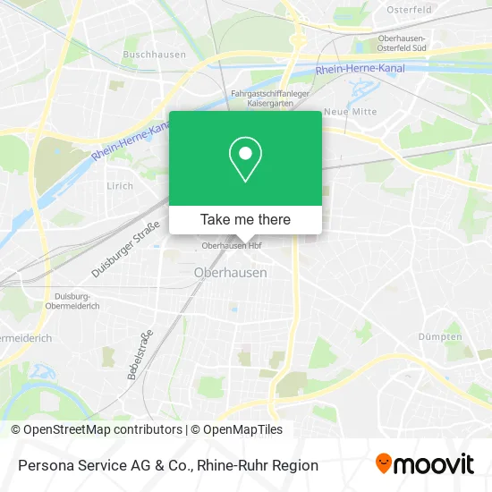 Карта Persona Service AG & Co.