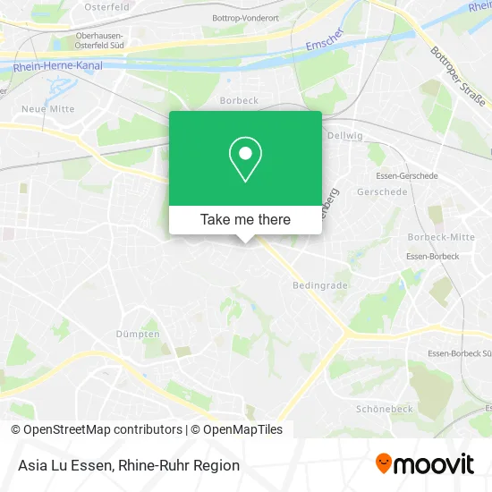 Карта Asia Lu Essen