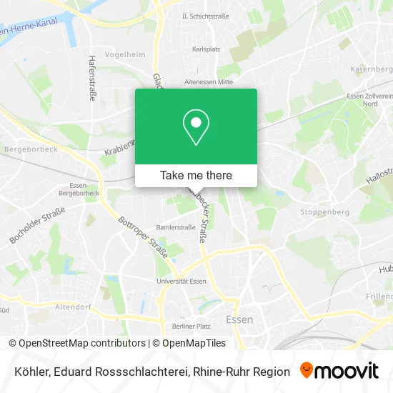 Карта Köhler, Eduard Rossschlachterei