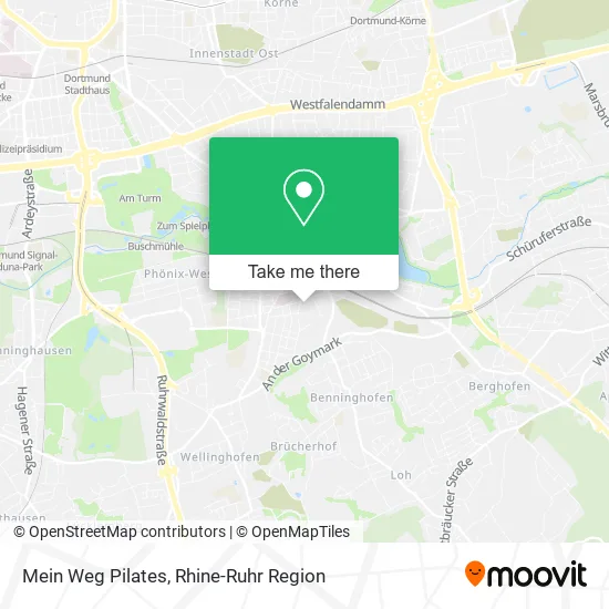 Карта Mein Weg Pilates