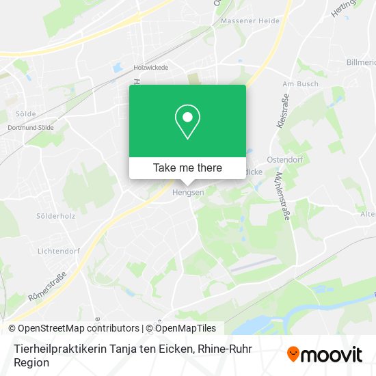 Tierheilpraktikerin Tanja ten Eicken map