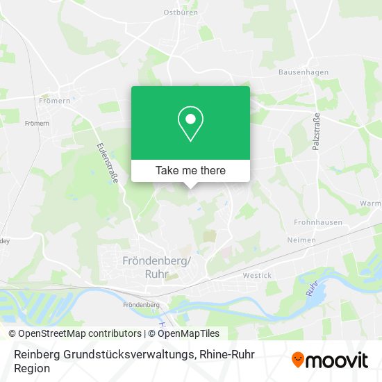 Reinberg Grundstücksverwaltungs map
