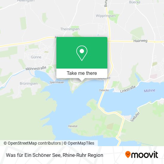 Was für Ein Schöner See map