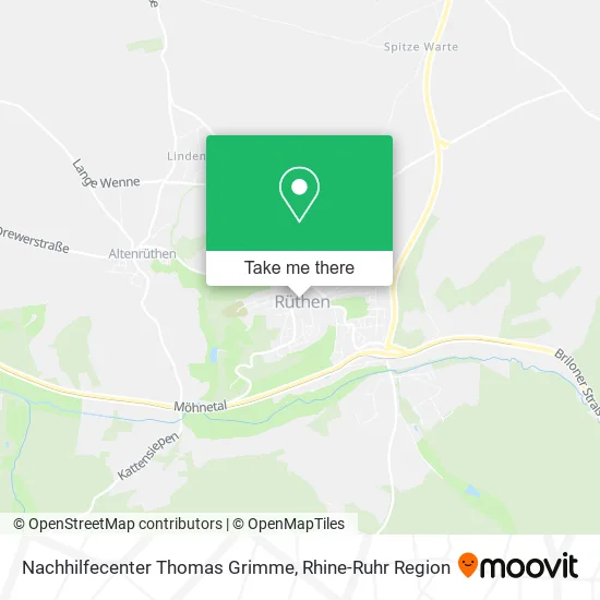 Карта Nachhilfecenter Thomas Grimme