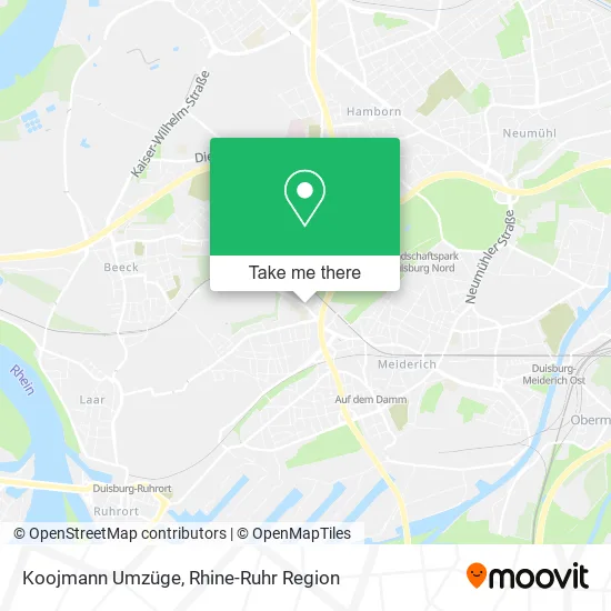Карта Koojmann Umzüge