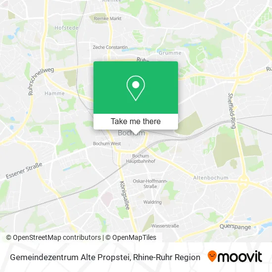 Карта Gemeindezentrum Alte Propstei