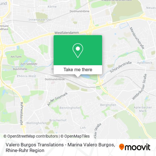 Valero Burgos Translations - Marina Valero Burgos map
