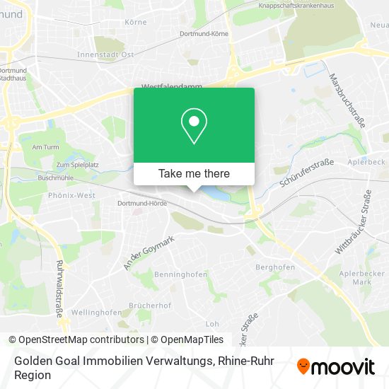 Golden Goal Immobilien Verwaltungs map