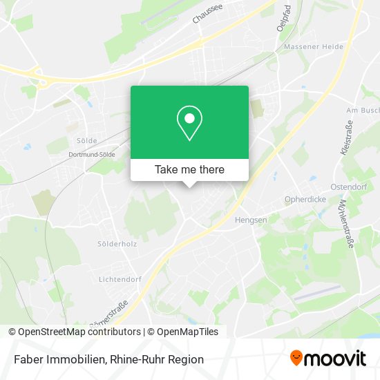 Faber Immobilien map