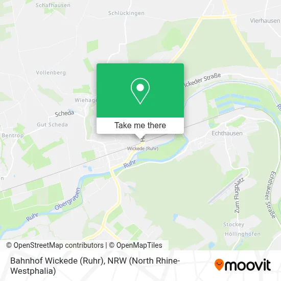 Bahnhof Wickede (Ruhr) map