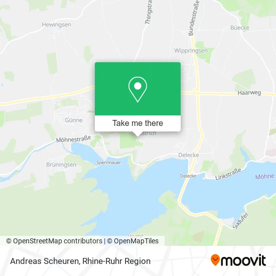 Карта Andreas Scheuren