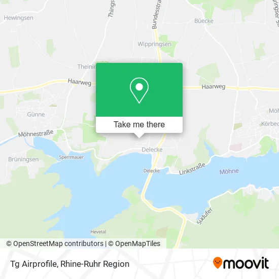 Карта Tg Airprofile