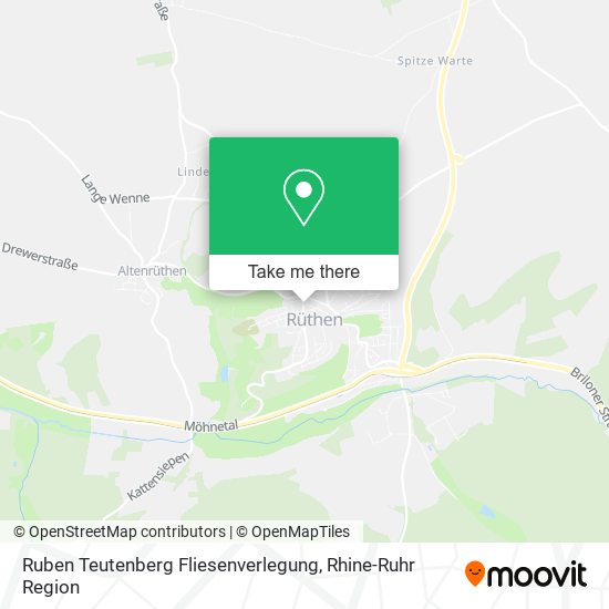 Ruben Teutenberg Fliesenverlegung map