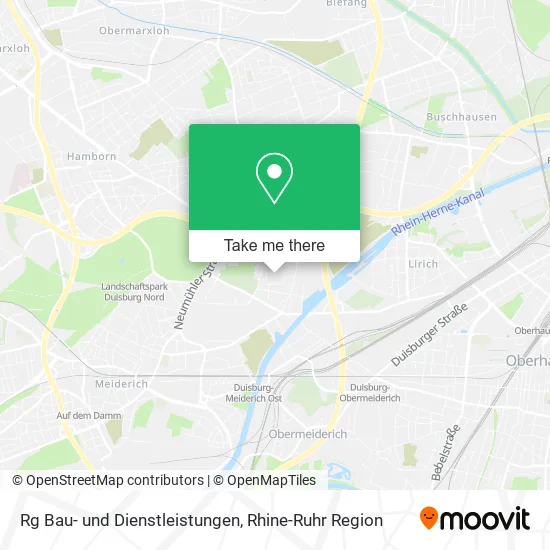 Rg Bau- und Dienstleistungen map