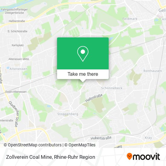 Zollverein Coal Mine map