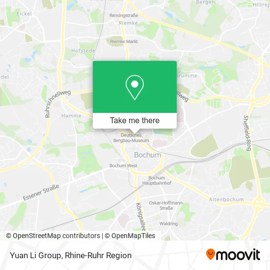 Карта Yuan Li Group