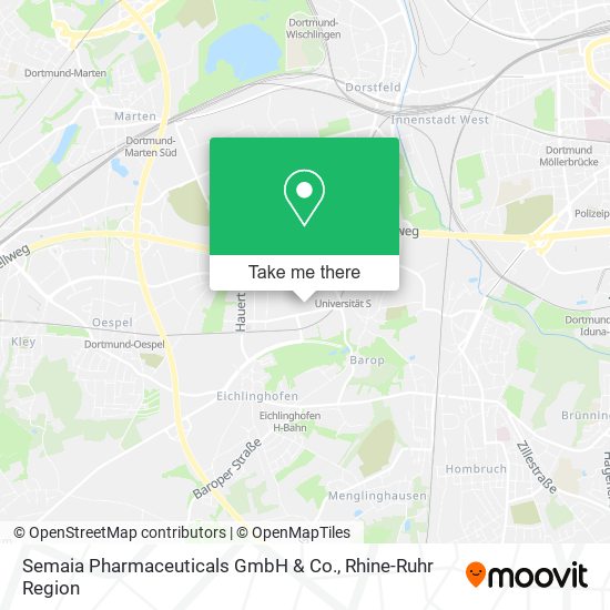 Карта Semaia Pharmaceuticals GmbH & Co.