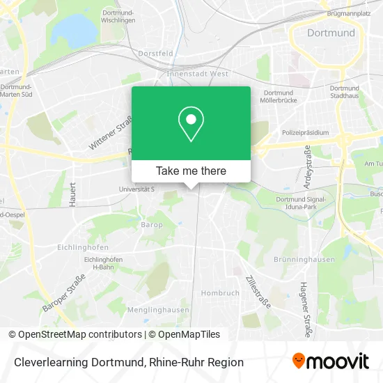 Карта Cleverlearning Dortmund