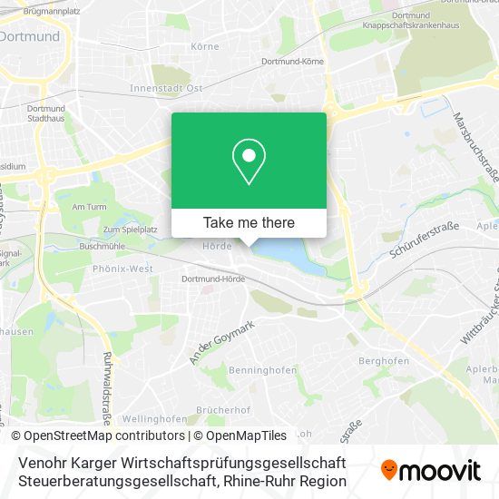 Venohr Karger Wirtschaftsprüfungsgesellschaft Steuerberatungsgesellschaft map